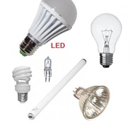 Ampoule, LED, Fluo Compact, Neon, Halogène etc.